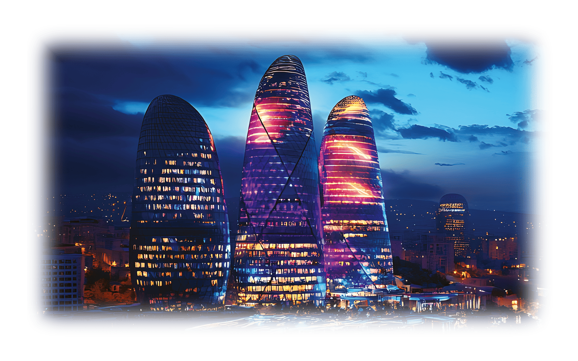 Falcon Baku Night